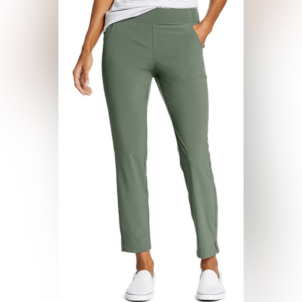 Eddie Bauer Green Ankle Pants